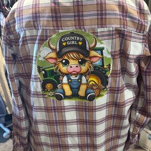 Country Girl Plaid woman’s Shirt